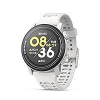 COROS PACE 3 Sport Watch GPS, Lightweight and Comfort, 17 Days Battery Life, Dual-Frequency GPS, Heart Rate, Navigation, Sleep Track, Training Plan, Run, Bike, and Ski (White Silicone)