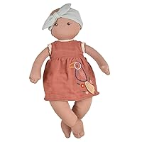 Tikiri Toys Bonikka Baby Aria - Organic Baby Doll (Dusty Pink)