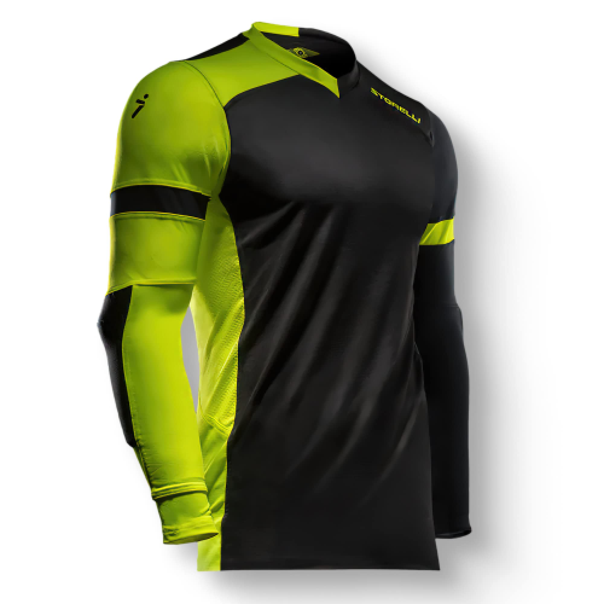 Storelli ExoShield Gladiator Goalkeeper Jersey | Padded Elbow Sleeves | Lightweight Soccer Jersey Shirt