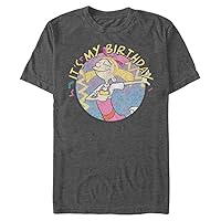 Nickelodeon Big & Tall Hey Arnold Birthday Helga Men's Tops Short Sleeve Tee Shirt