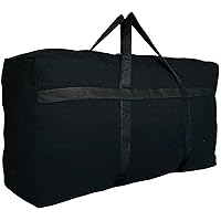 Extra Large Storage Duffle Bag with Zippers and Handles, Big Foldable Duffle Bag for Travel