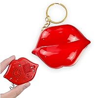 Funny Vocalised Red Lips Keychain Mua I Love You Novelty Gift for Birthday Mother's Day