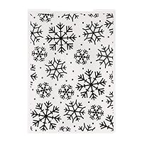 Christmas Snowflake Plastic Embossing Folder Template For DIY Scrapbook Photo Album Card Paper Making Craft Decoration Plastic Template