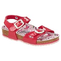 Birkenstock Kids Rio Kid Tulip Patent Birko-flor 31 N EU Kids 13-13.5 US