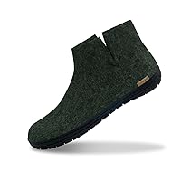 Unisex-Adult Wool Boot Rubber Outsole