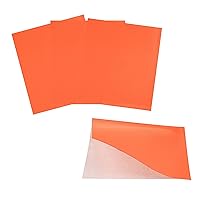 Restaurantware Bag Tek 10 x 9 Inch Double Open Bags 100 Large Deli Paper Sheets - Disposable Greaseproof Orange Paper Deli Wrap Liners For Snacks Cookies And More