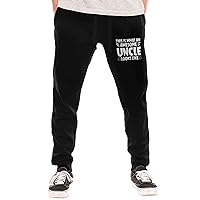 This is What an Awesome Uncle Looks Like Sweatpants Men's Fashion Joggers Sweatpants with Pockets Athletic Trousers