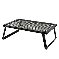 Camp Chef Lumberjack Over Fire Grill - Steel Campfire Grill for Outdoor Cooking Equipment & Camping Gear & Accessories - 16