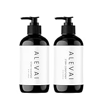 Stem+ Shampoo & Conditioner 8oz Set | Oily & Dry Scalp Treatment | Repairs, Strengthens, & Nourishes | Safe For Color & Chemically Treated Hair | Sulfate-Free | Paraben & Phthalate Free | Vegan