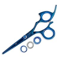 6554 Right Hand Stainless Non-Swivel Shear, Blue, 6.25 Inch