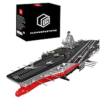 DOYAY Technik Aircraft Carrier Large 130 cm, 7018 Pieces Military Aircraft Carrier Large MOC Aircraft Carrier Compatible with Technology Aircraft Carrier Model