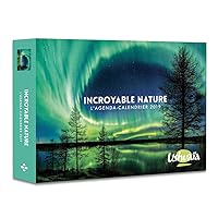 L'agenda-calendrier Incroyable nature par Ushuaia 2019 (French Edition)
