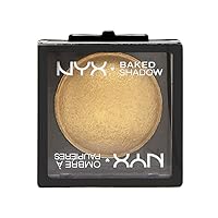 NYX Professional Makeup Baked Eyeshadow, Ghetto Gold, 0.1 Ounce