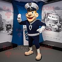 Navy Guinness mascot costume character dressed with a Running Shorts and Hats