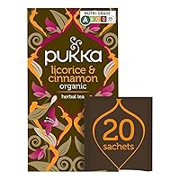 Pukka Herbal Teas Licorice and Cinnamon - 20 Bags, 20 Count