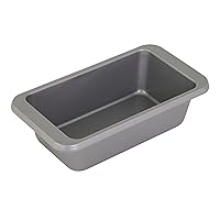 KitchenAid 9x5in Nonstick Aluminized Steel Loaf Pan, Contour Silver