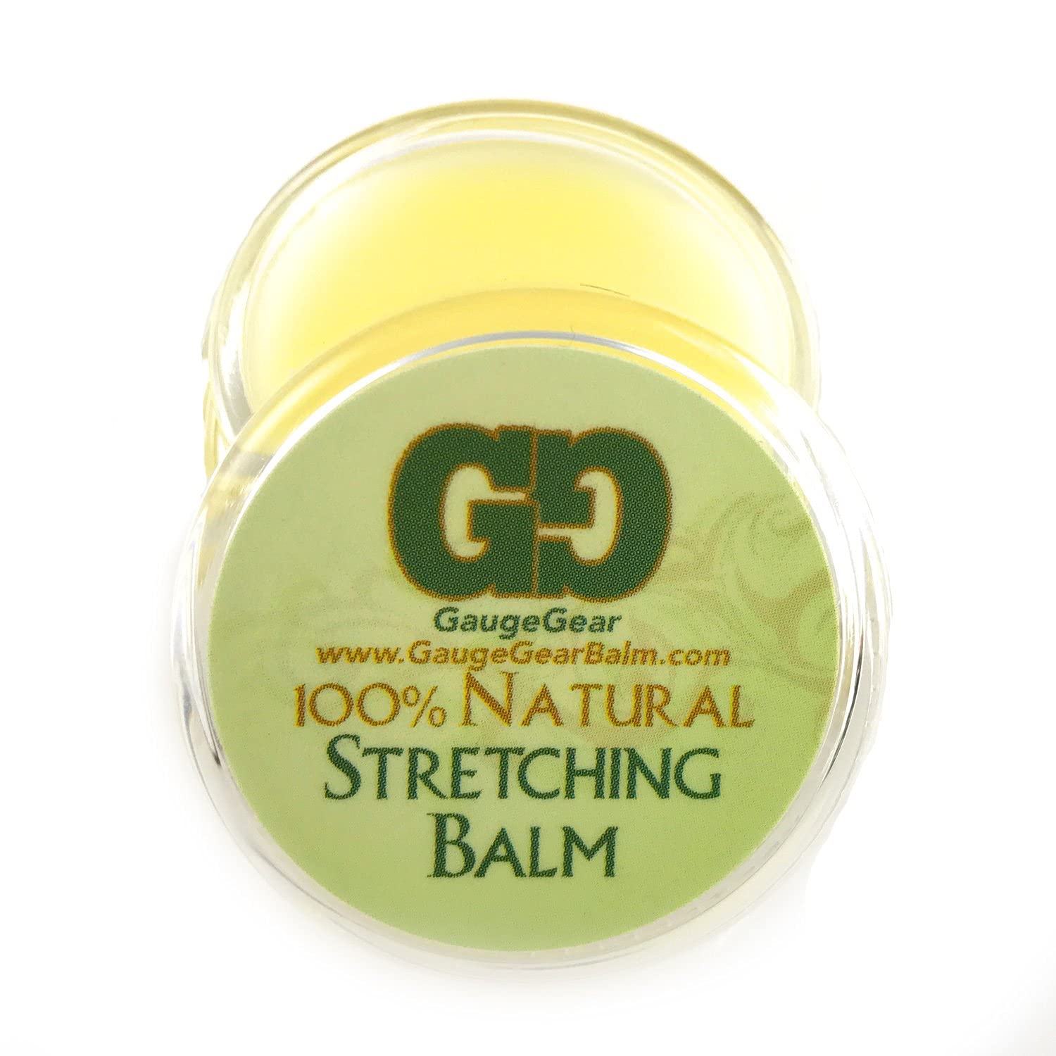 Gauge Gear Mini Balm & Blend Aftercare Set - 0.15 oz Ear Stretching Balm | 5 mL Daily Skin Conditioning Oil | All Natural Piercing Aftercare Kit |