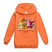 Child Boys Graphic Loose Hoodie-Hooded Long Sleeve Tops Pullover Casual Sweatshirt for Kids(2-16Y)