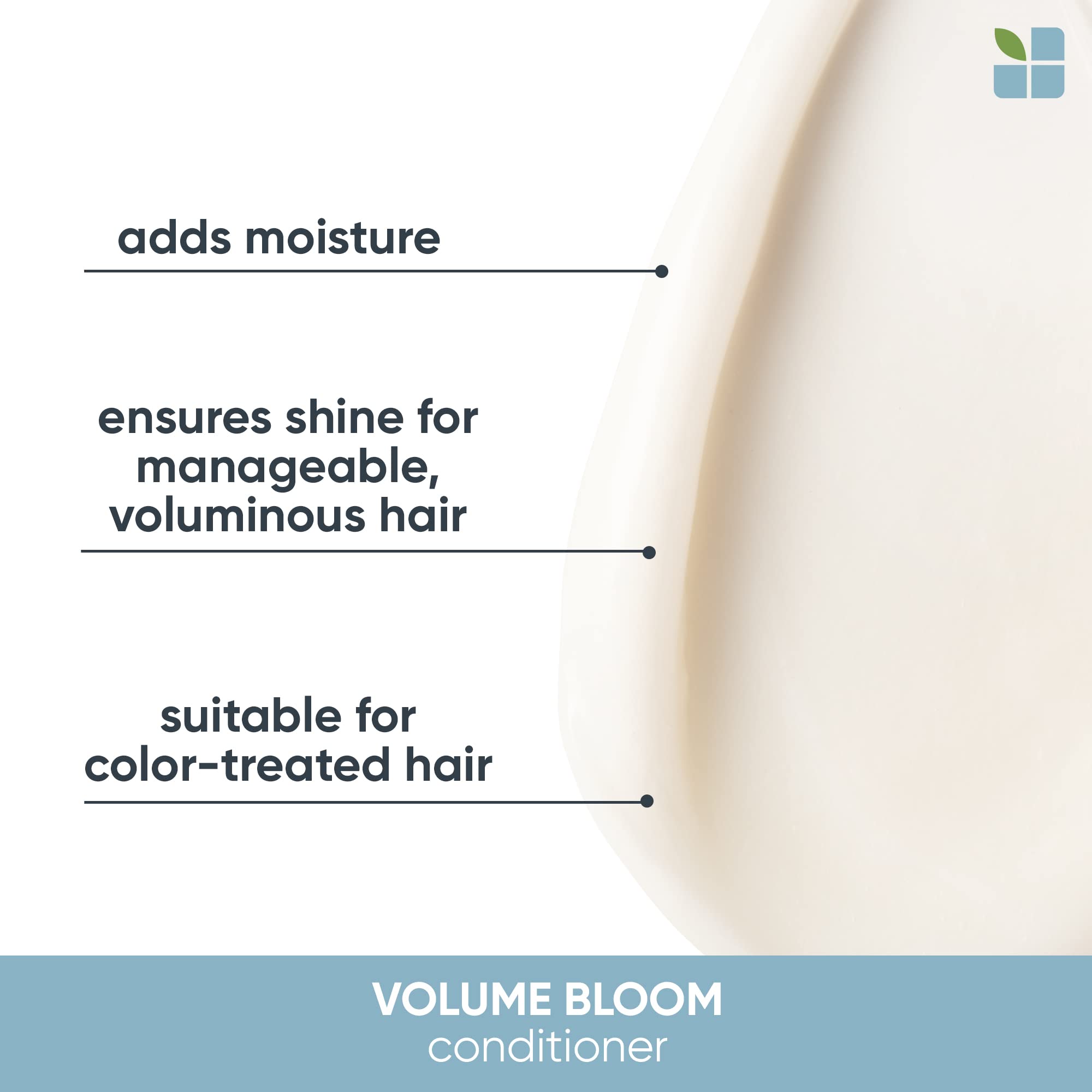 Biolage Volume Bloom Conditioner | Volumizing Conditioner | Weightless Moisture For Long-Lasting Voluminous Hair | For Fine Hair | Paraben & Silicone-Free | Vegan | Cruelty Free