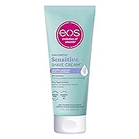 Shea Better Sensitive Shaving Cream, Women's Shave Cream, Fragrance-Free, Skin Care and Lotion with Colloidal Oatmeal, 24-Hour Hydration, 7 fl oz