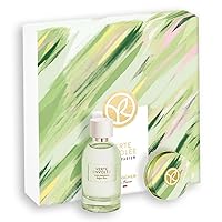 Yves Rocher Verte Envolée Gift Set - Liquid Perfume 30 ml & Solid Perfume Fragrance | The Fusion of Green Notes with the Luminous Vibrations of Lemon and Bergamot