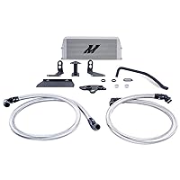 Mishimoto MMOC-F2D-11KSL Performance Oil Cooler, Compatible With Ford 6.7L Powerstroke 2011-2019, Silver