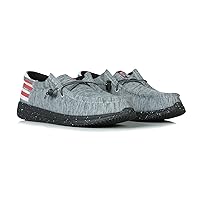 Howitzer Men's Slip-On Shoes We The People Patriot Sneakers with Camo Print Footwear