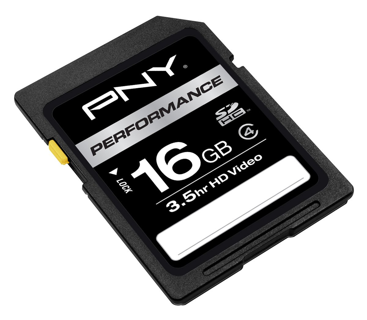 PNY 16GB 2-Pack Performance Class 4 SD Card – (P-SDHC16G4X2-GE)