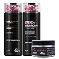 Truss Perfect Shampoo and Conditioner Set Bundle with Professional Miracle Hair Mask