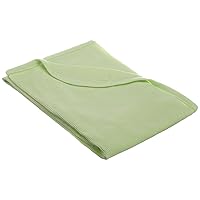 TL Care 100% Cotton Thermal Waffle Swaddle Blanket, Soft, Breathable & Stretchy, Celery, 30