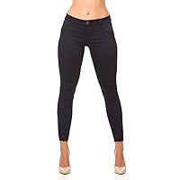 V.I.P. JEANS Women's Ultra Skinny Trouser Slacks Soft Stretch Jeans Denim Pants