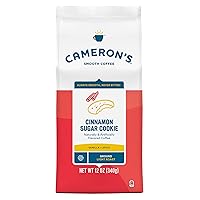 Cameron's Coffee Roasted Ground Coffee Bag, Flavored, Cinnamon Sugar Cookie, 12 Ounce