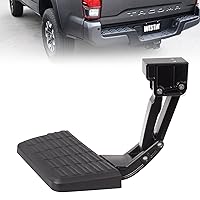 Bed Step Compatible with Tacoma 2012 2013 2014 2015 2016 2017 2018 2019 2020 2021 2022 2023 Folding Truck Step Bumper Tailgate Step # PT392-35100