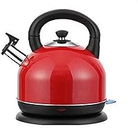 Kettles,3L Stainless Inner Lid Kettle2000W Cordless Tea Kettle,Fast Boilihot Water Kettle with Auto Shut Offwith Boil Dry Protection,Double Walled Insulationr/Red/a