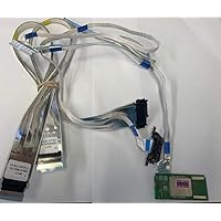 EAT64454802, ERB8714900 WiFi Module and IR Sensor Power Button, Ribbon Cables (2) EAD63787827/7913