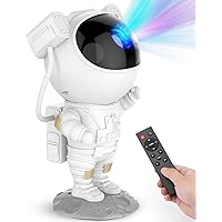 Star Projector Galaxy Night Light - Astronaut Space Projector, Starry Nebula Ceiling LED Lamp with Timer and Remote, Kids Room Decor Aesthetic, Gifts for Christmas, Birthdays, Valentine's Day