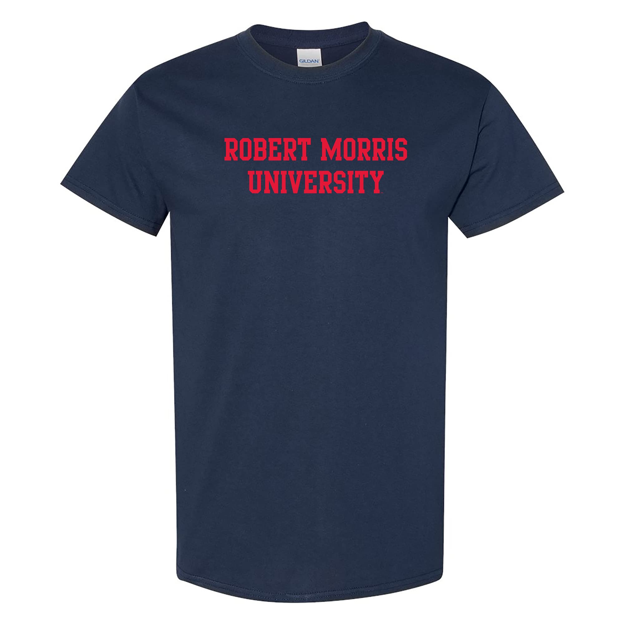Robert Morris Colonials Basic Block, Team Color T Shirt, College, University