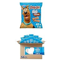 Kellogg's Kids Snack Pack, Scooby-Doo Cinnamon Graham Crackers (40 Bags) and Rice Krispies Treats Marshmallow Snack Bars (54 Bars)