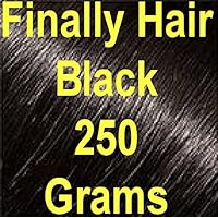 Finally Hair Hair Fiber Refill 250 Grams 8.82 ounces For Hair Loss Concealing by Finally Hair (Black)