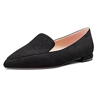 Castamere Women Low Heel Pointed Toe Slip-on Pumps Wedding Office Shoes