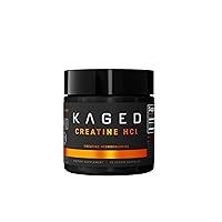 Kaged Creatine HCl Capsules | Unflavored | Muscle Building and Recovery Supplement | Patented Formula | Highly Soluble | Powder in Pill Form | 75 Servings
