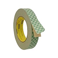 3M Double Coated Paper Tape 410M, Natural, 1 in x 36 yd, 6 mil