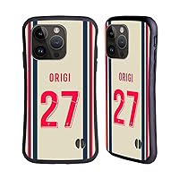 Officially Licensed Liverpool Football Club Divock Origi 2021/22 Players Away Kit 2nd Group Hybrid Case Compatible with Apple iPhone 15 Pro