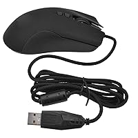 Wired Gaming Mouse RGB Backlight 6 Levels DPI Black 6400DPI Wired Desktop Laptop Laptop Mouse