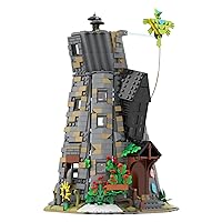 Luna Lovegood House Building Blocks Set, Medieval Castle Street Modular Building kit, Compatible with Lego, STEM Construction Building Blocks for Kids and Adult, Aged 8+ (1209 PCS)