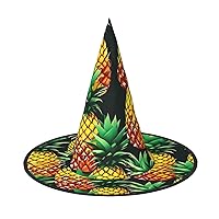 Tropical Fruit Pineapples Unique Halloween Hat â€“ Oxford Cloth Material, Perfect For Parties And Costume Events