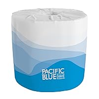Georgia-Pacific Pacific Blue Select 2-Ply Embossed Toilet Paper (previously Branded Preference),18240/01,550 Sheets Per Roll,40 Rolls Per Case