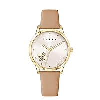Ted Baker Fitzrovia Iconic Ladies Tan Leather Strap Watch (Model: BKPFZS2049I)