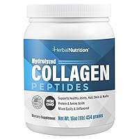 Collagen Peptides Powder Hydrolyzed Proteins are Vital Proteins for Skin Hair Nails and Joint Health, Keto, Paleo Friendly, Non-GMO, Gluten Free, 45 Servings, 1 Container