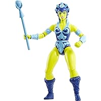 Masters of the Universe Origins Evil-Lyn 5.5-in Action Figure, Battle Figure for Storytelling Play and Display, Gift for 6 to 10-Year-Olds and Adult Collectors